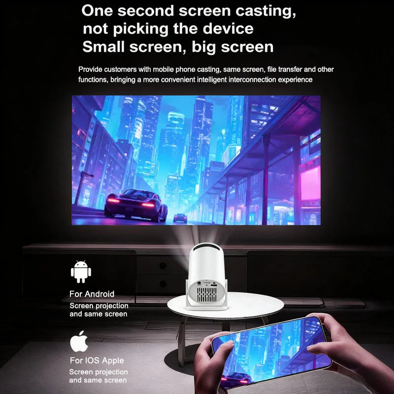 Mini home small projector Y2S. High definition projector.