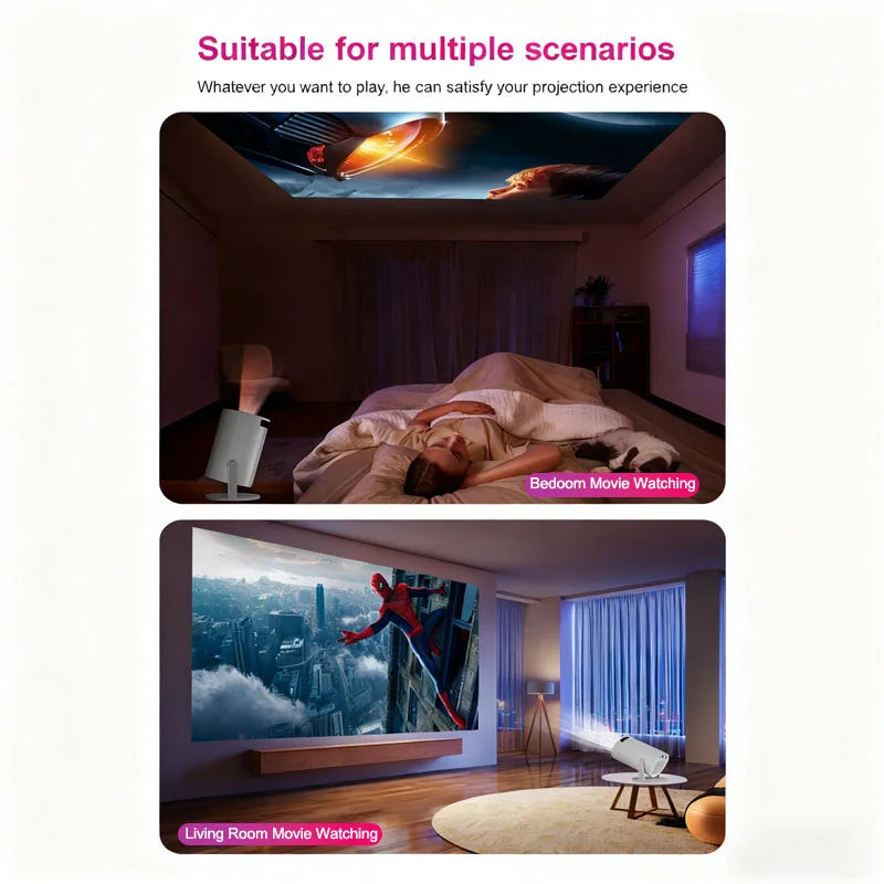 Mini home small projector Y2S. High definition projector.