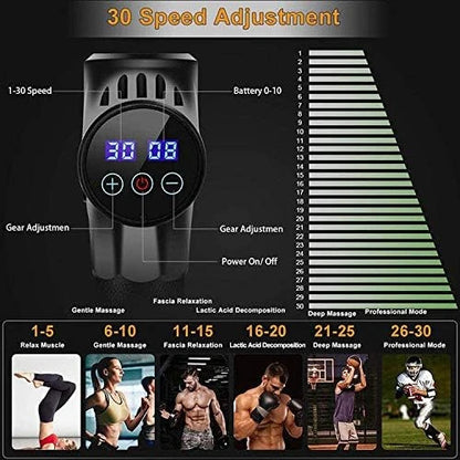 Fascia Gun Electric Painting Gun Vibrating Body Massager