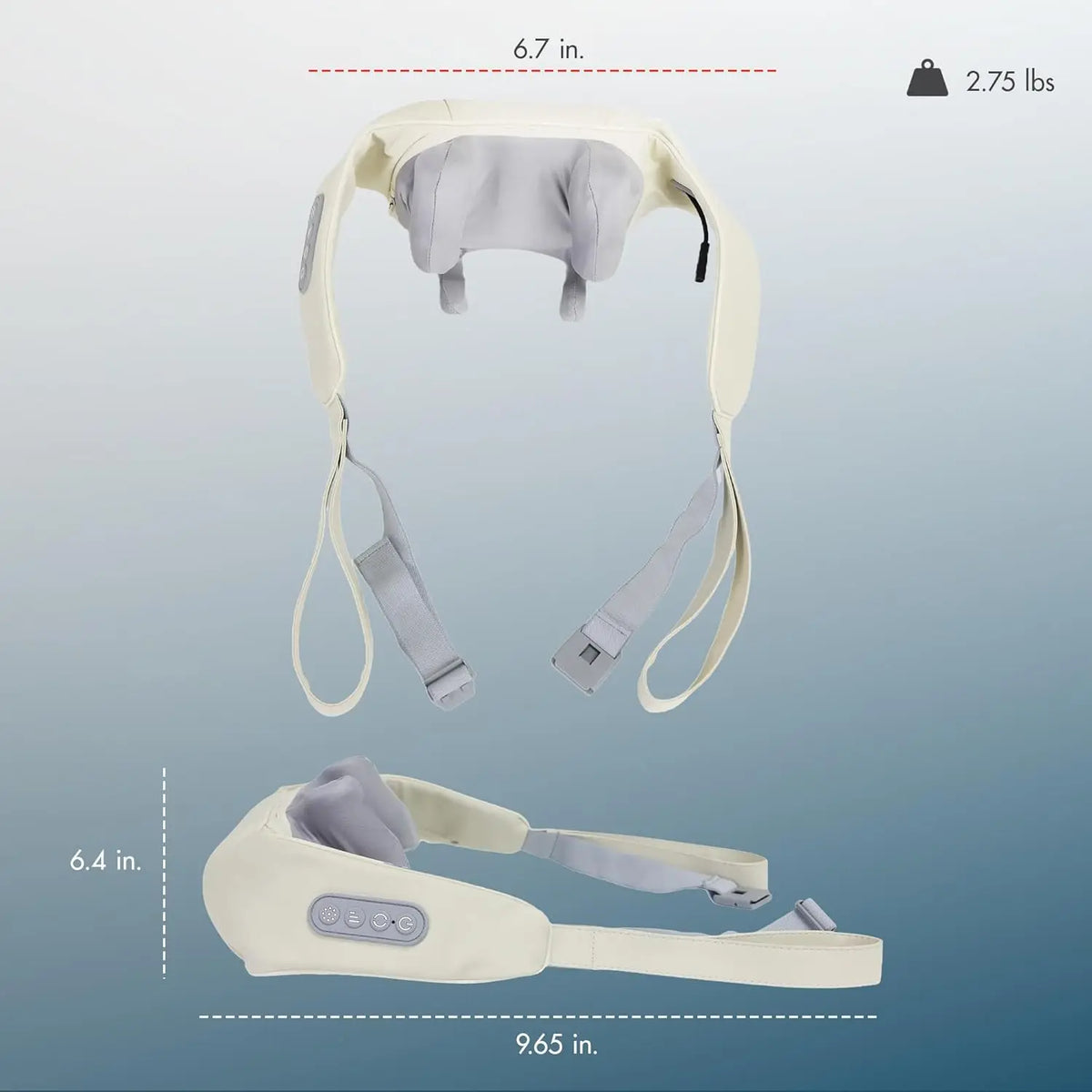 Shoulder and Neck Massager for Pain Relief 6D with Heat