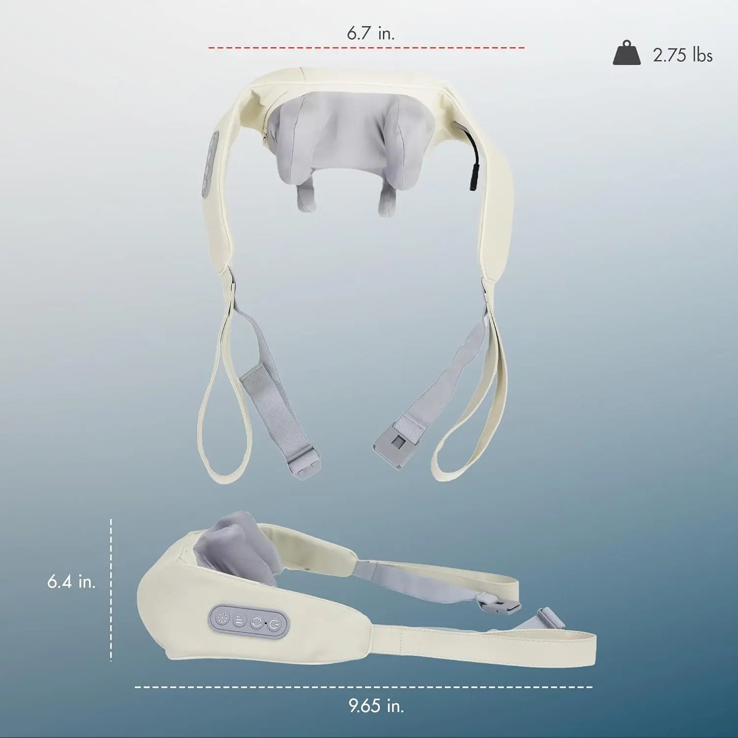 Shoulder and Neck Massager for Pain Relief 6D with Heat