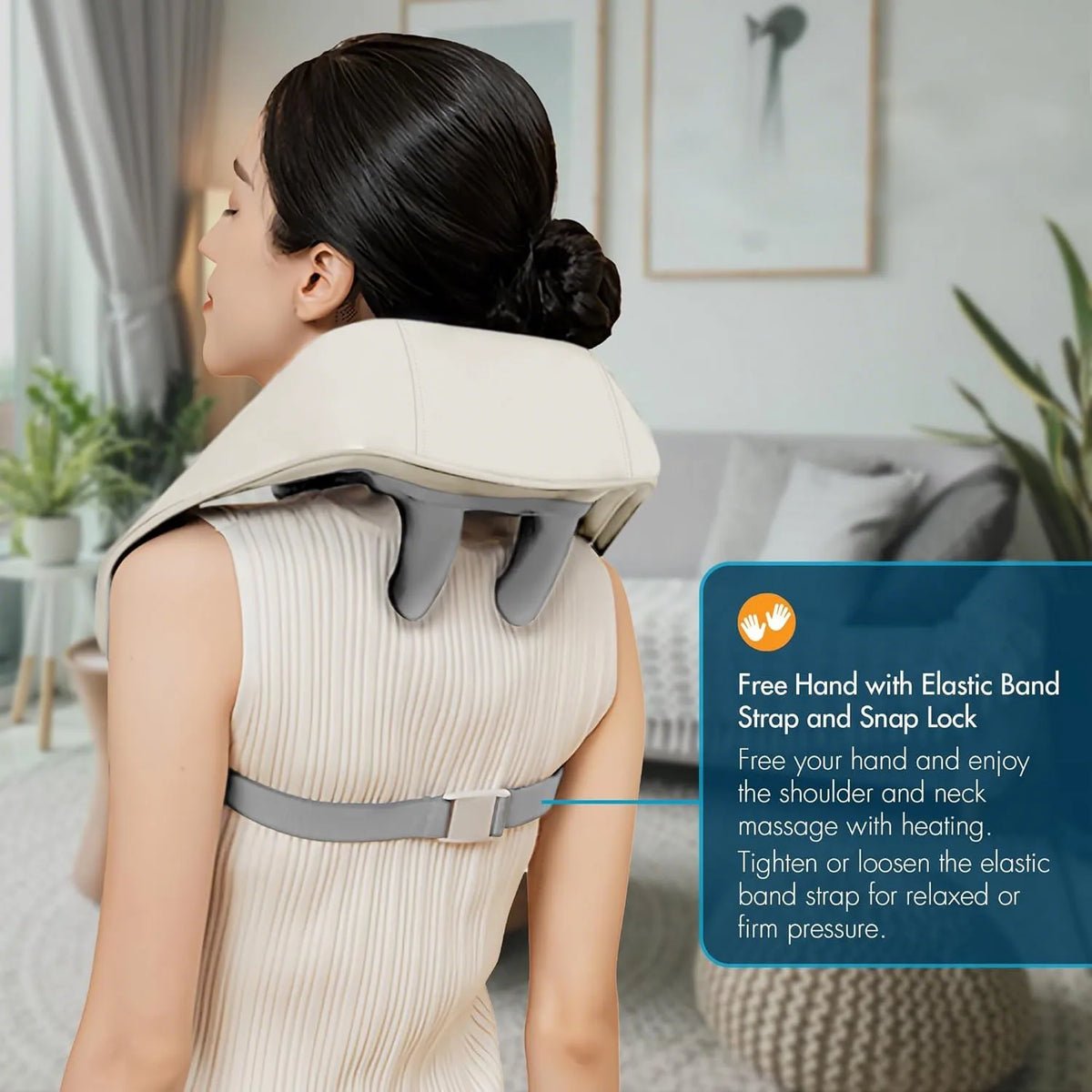 Shoulder and Neck Massager for Pain Relief 6D with Heat