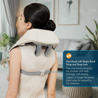 Shoulder and Neck Massager for Pain Relief 6D with Heat