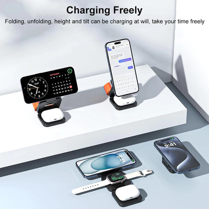 Wireless Charger for iPhone 3 in 1  iPhone 15 14 13 12 Pro Max