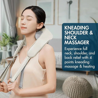 Shoulder and Neck Massager for Pain Relief 6D with Heat