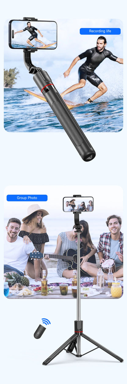 F15 Detachable Remote Control Selfie Stick Tripod