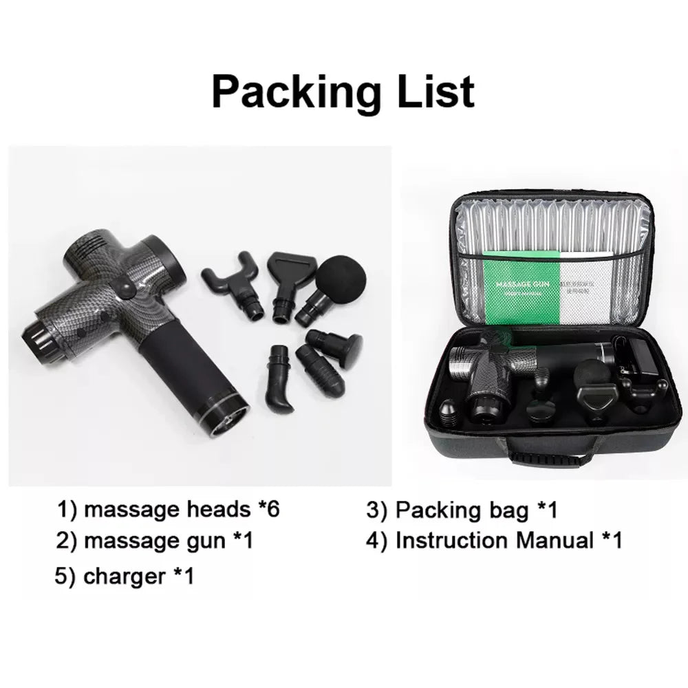 Fascia Gun Electric Painting Gun Vibrating Body Massager