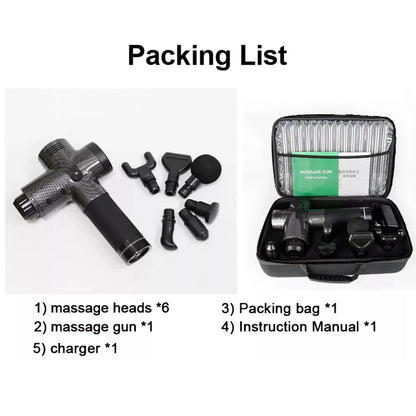 Fascia Gun Electric Painting Gun Vibrating Body Massager