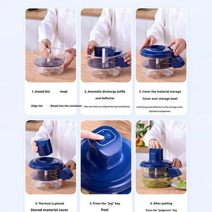 Automatic Electric Grape Peeler Machine - Hands-Free Skin Remover for Berries Fruits, Fruit Prep Tool, Effortless Peeling