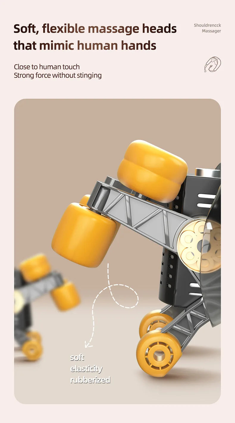 Shoulder and Neck Massager for Pain Relief 6D with Heat