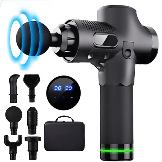 Fascia Gun Electric Painting Gun Vibrating Body Massager